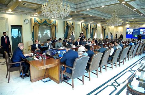 Prime Minister Muhammad Shehbaz Sharif Chairs A Review Meeting On