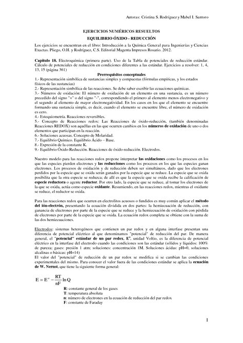 SOLUTION Electroquimica Problemas Resueltos Studypool