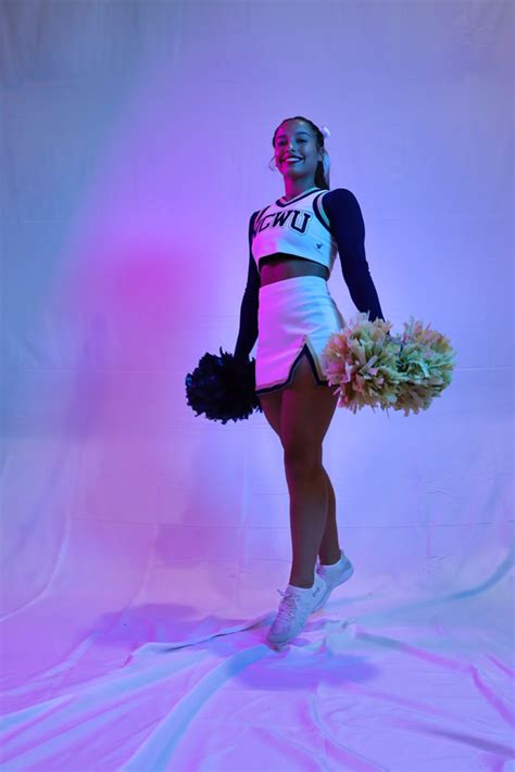 Cheerleaders Action Shots 23-24' - ncwesleyan