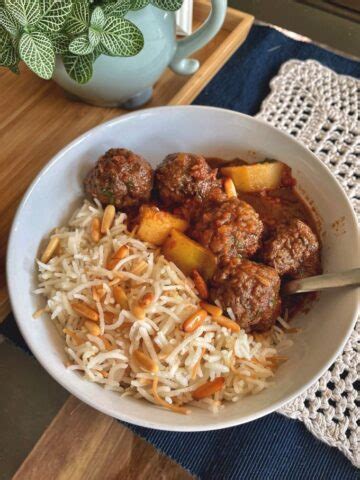 Daoud Basha Recipe Lebanese Meatballs Stew