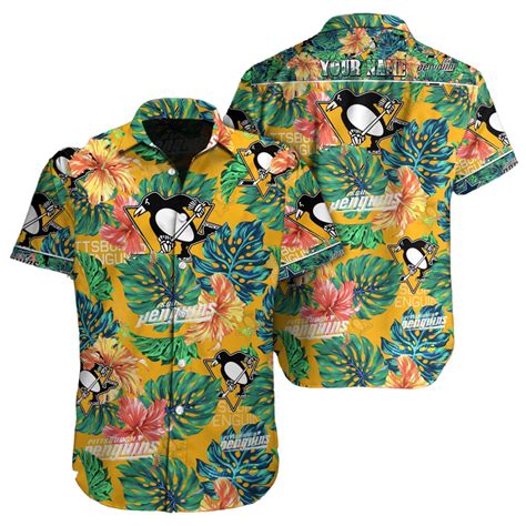 Pittsburgh Penguins NHL Custom Hawaiian Shirt For Men Women Kid Gift