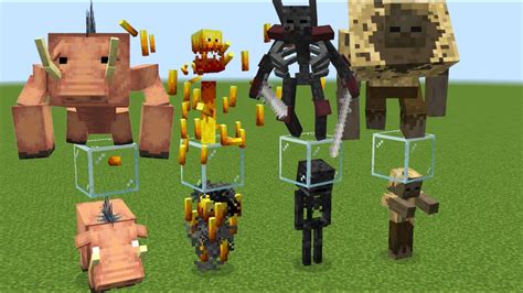 Normal Mobs Vs Mutant Mobs Youtube