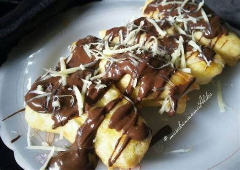 Resep Pisang Goreng Coklat Keju Oleh Masakanmamiialika Cookpad