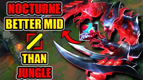 Why Nocturne Mid Is Better Than Jungle Enemy Adc Did Not Have Fun