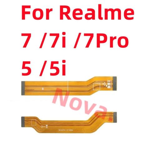 Mainboard Flex Cable For Oppo Realme 5 5i 7 Pro 7i LCD Motherboard