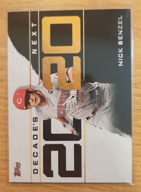 Topps Decade S Next Nick Senzel Cincinnati Reds Ebay