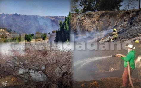 Reportan Incendio Forestal Provocado En La Calera