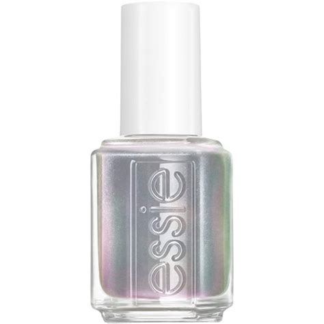 Geek Chic Silver Shimmer Vegan Nail Polish Essie