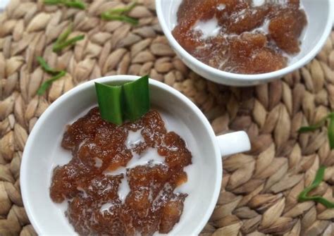 Resep Bubur Singkong Gula Merah Oleh Meieka Cookpad