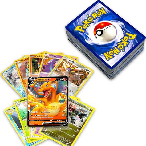 Lote até 100 Cartas Pokemon 1 ULTRA RARA GARANTIDA Vastro Vmax V GX