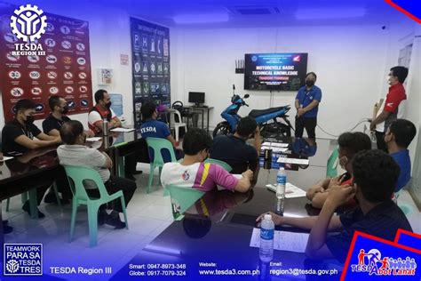 Training in Preventive Maintenance in Motorcycle Servicing