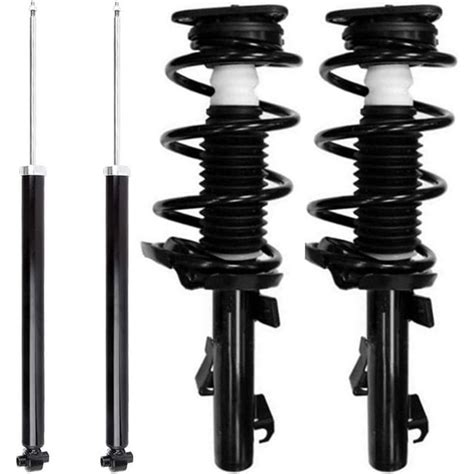 Bodeman 4pc Complete Front Strut And Coil Spring And Rear Absorber Shocks