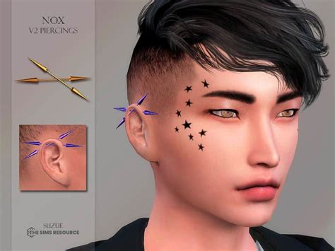 Edgy Sims Piercings Cc Updated January We Want Mods