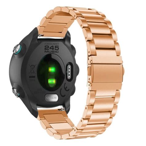 Garmin Forerunner Solid Edelstahlarmband Rose Gold