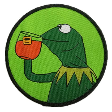 Kermit Drinking Tea None Of My Business