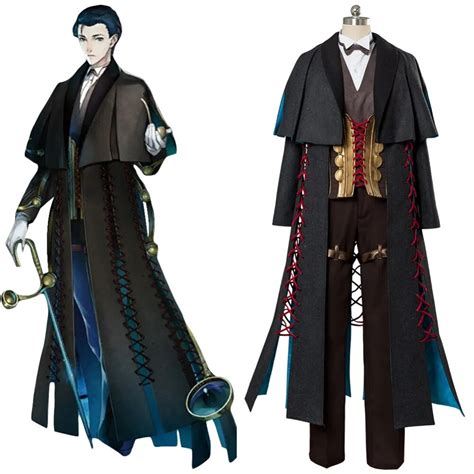 Hot Game Fate Grand Order Cosplay Costume Sherlock Holmes Costume For ...