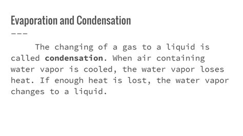 Chapter 9 Section 1 What Is The Water Cycle Ppt Download