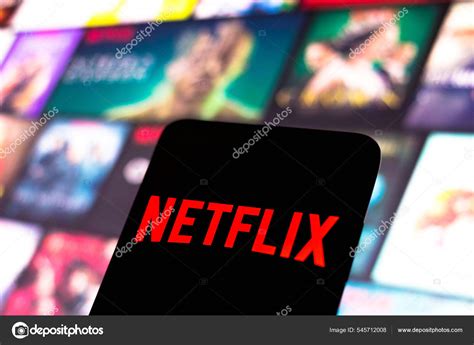 Febrero Brasil Esta Ilustraci N Fotogr Fica Logotipo Netflix