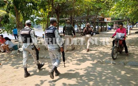 INM Guardia Nacional Migrantes Entran Por La Frontera Sur Diario