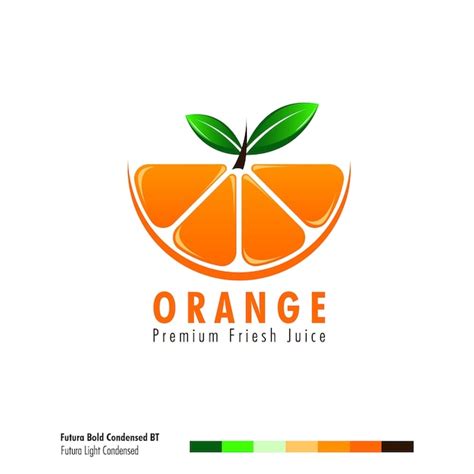 Premium Vector Orange Juice Logo Design Template