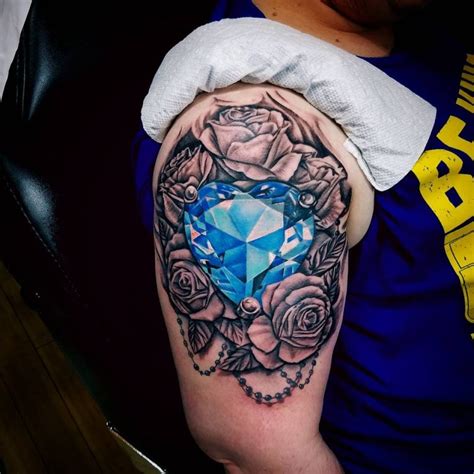 75+ Best Diamond Tattoo Designs & Meanings - Treasure for You (2019)