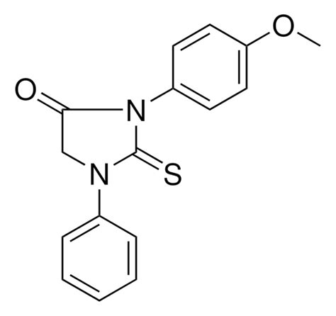 3 4 METHOXYPHENYL 1 PHENYL 2 THIOXO 4 IMIDAZOLIDINONE AldrichCPR