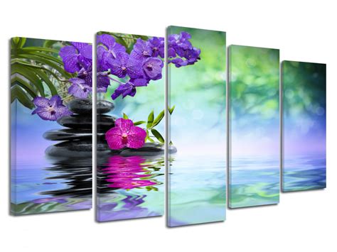 Tableau Jardin Zen Fleurs Orchid E Achat De Tableaux Zen Declina