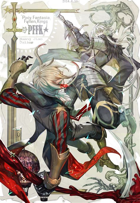 Pixiv Fantasia Fallen Kings Pixiv Fantasia Series Mobile Wallpaper