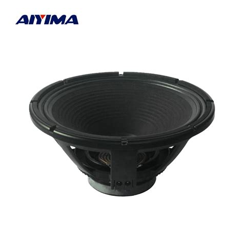 Aiyima Pcs Inch Full Range Audio Speaker Ohm W Aluminum Basin