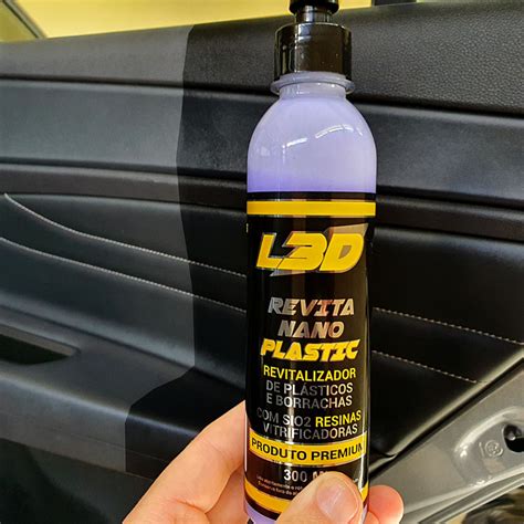 Revitalizador De Plástico Automotivo Externo - Revitalizador de Plástico e Borrachas Automotivo L3D Uso Interno e ...