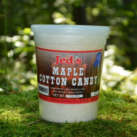 Jeds Maple Product Maple Cotton Candy