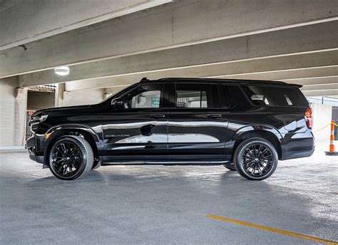 This Blackout Suburban Looks Like A Secret Service Suv Vip Auto