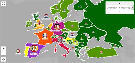 Maps Mania: Mapping the Champions League