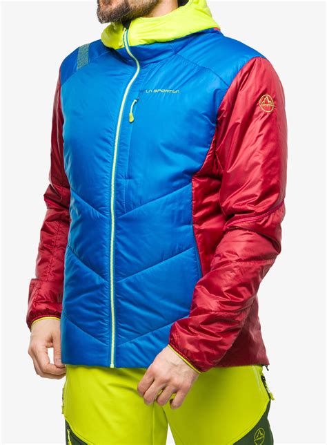 Thermojacke La Sportiva Mythic Primaloft Jkt Electric Blue Sangria