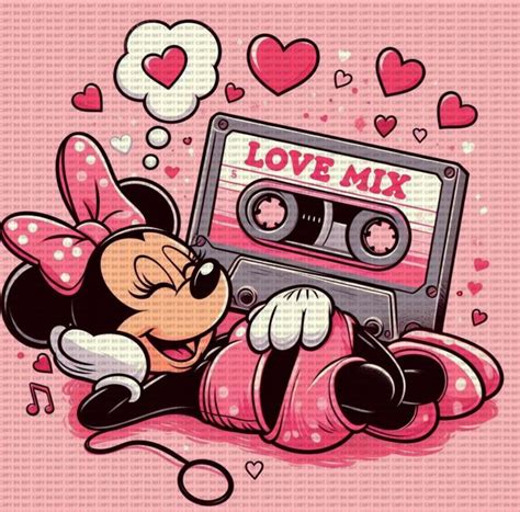 Love Mix Minnie Etsy Canada In 2024 Minnie Mouse Pictures Mickey