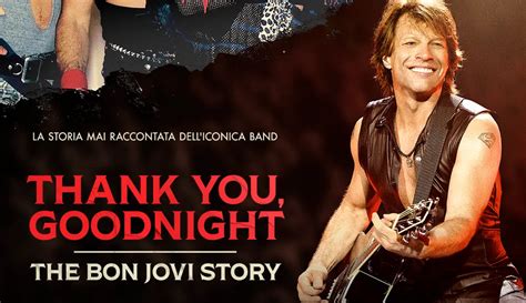 Thank You Goodnight The Bon Jovi Story Trailer Della Serie In Arrivo