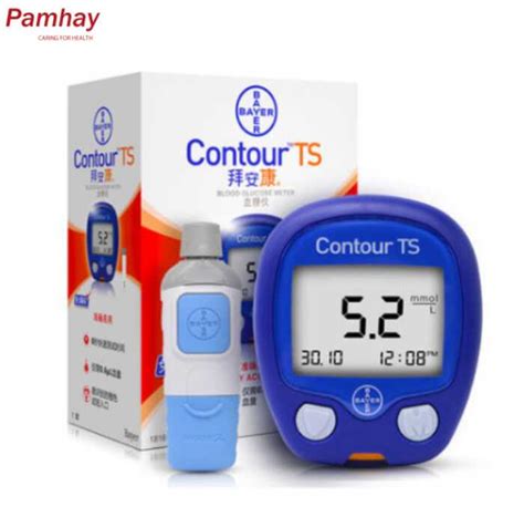 Bayer Contour Ts Blood Gluco Meter Glucose Monitoring Walangtest Strip