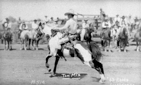 Tom Mix In Rodeo — Calisphere