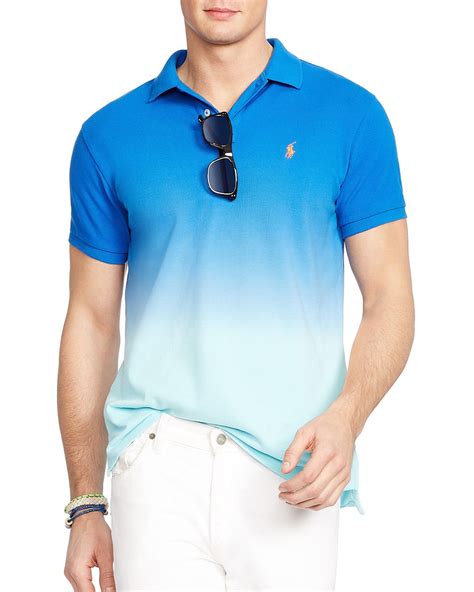 Polo Ralph Lauren Ombré Slim Fit Polo Shirt Men Bloomingdales Slim