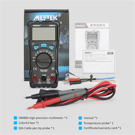 Mestek Mini Size Auto Range Multimeter Dm A