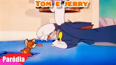 Jerry Bateu No Bumbum Do Tom Anima O Do Tom E Jerry Shorts