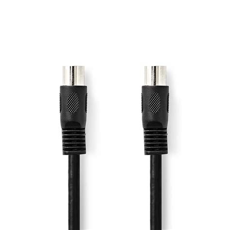 DIN Audio Cable DIN 5 Pin Male DIN 5 Pin Male Nickel Plated 1