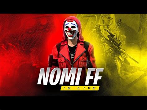 NOMI FF Mr Abu Live Streaming Garena Free Fire Live Pakistan YouTube