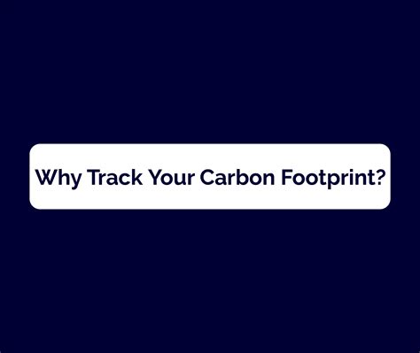 Why Track Your Carbon Footprint? | Hugo