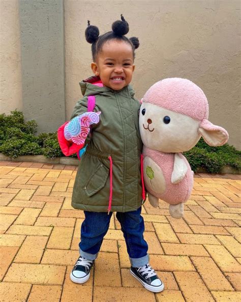 Media Personality Bontle Modiselle Gushes Over Daughter On First Day At