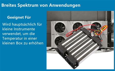 Isolierte Ptc Keramik Luftheizung Ptc Heizelement V V W