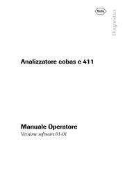 Roche cobas e 411 Manuel utilisateur Fiche technique Guide de référence