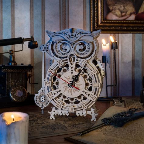 Puzzle 3D Horloge Hibou Djoopy