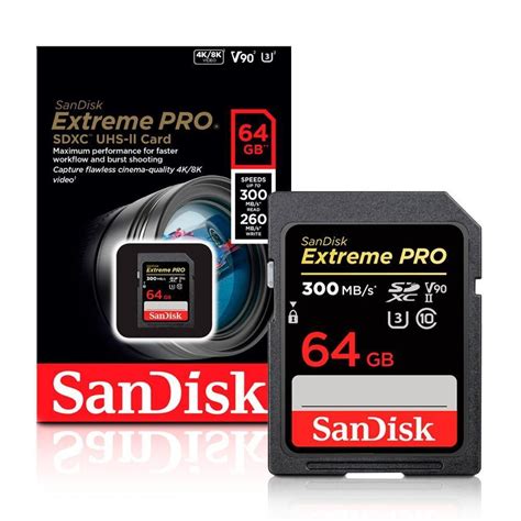 Cartão De Memória Sandisk Extreme Pro Micro Sd De 64gb128gb256gba2