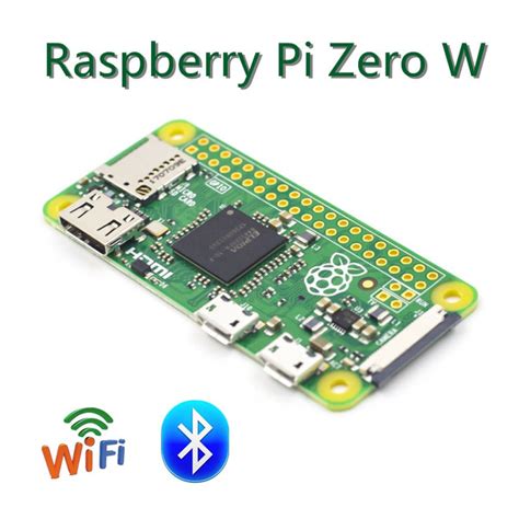 Raspberry Pi Zero W Board 1ghz Cpu 512mb Ram With Wifi And Bluetooth Rpi 0 W Wish